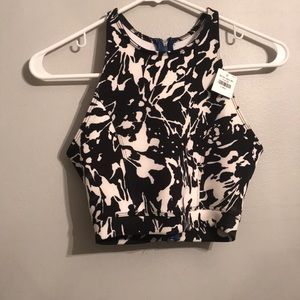 Patterned crop top